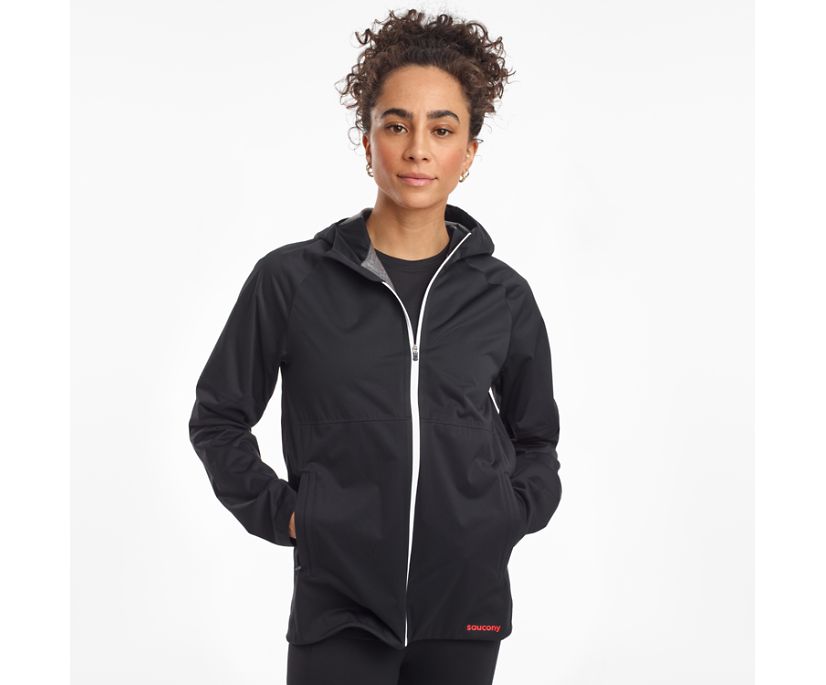 Chaquetas Saucony Drizzle 2.0 Mujer Negros | México 270PJJQ